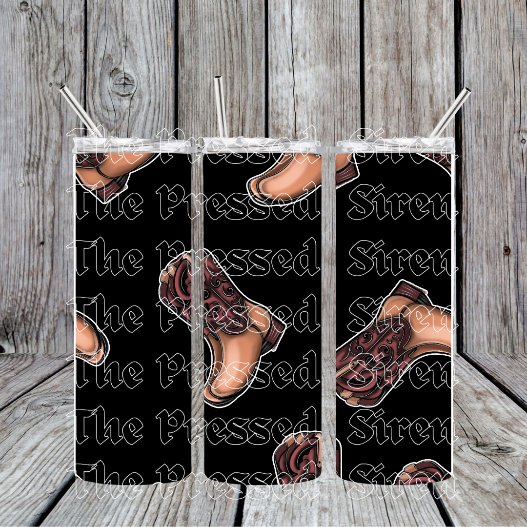 Cowboy Boots Tumbler