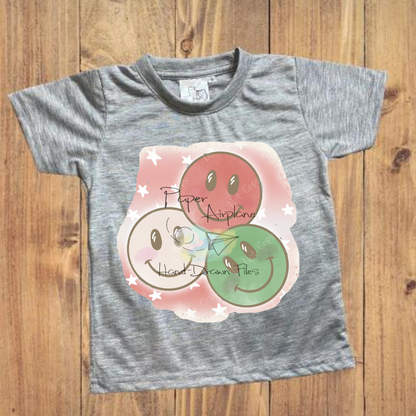 Smiley Faces (Muliple Colors) (S.C)