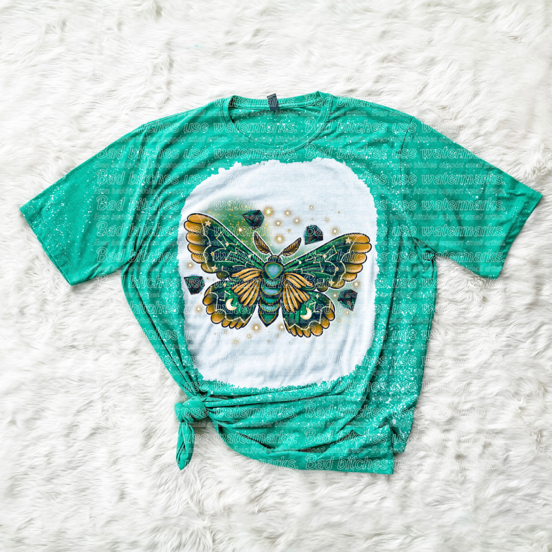 Green and Gold Moth ((B.T)