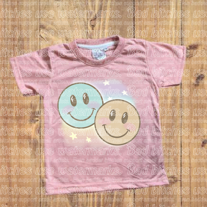 Smiley Faces (Muliple Colors) (S.C)