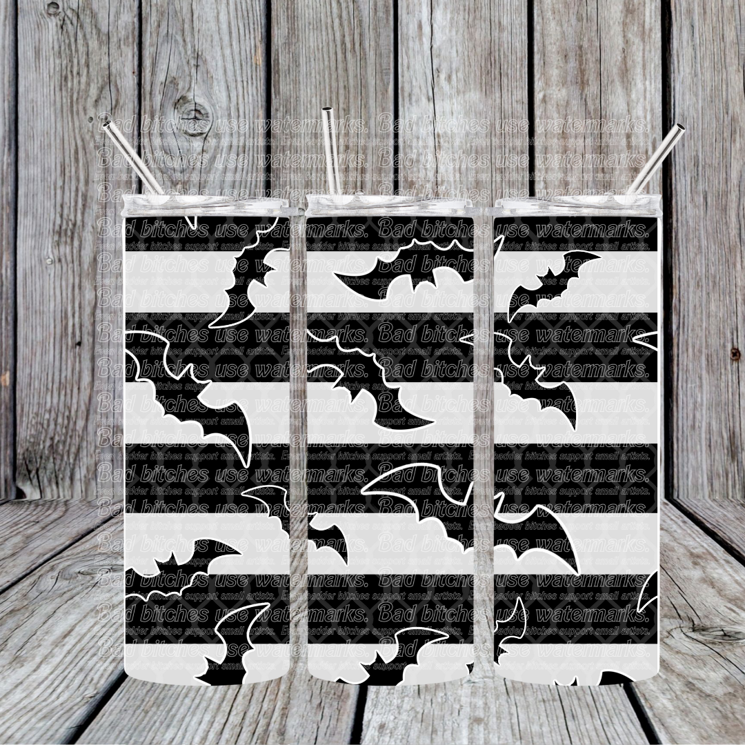 Stripes & Bats Tumbler