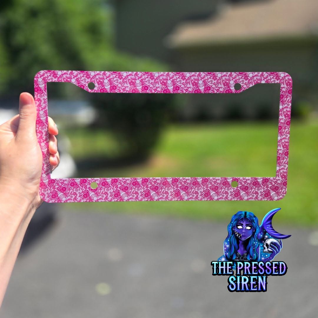 Custom License Plate Frame