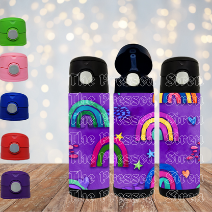 Purple Rainbows Tumbler