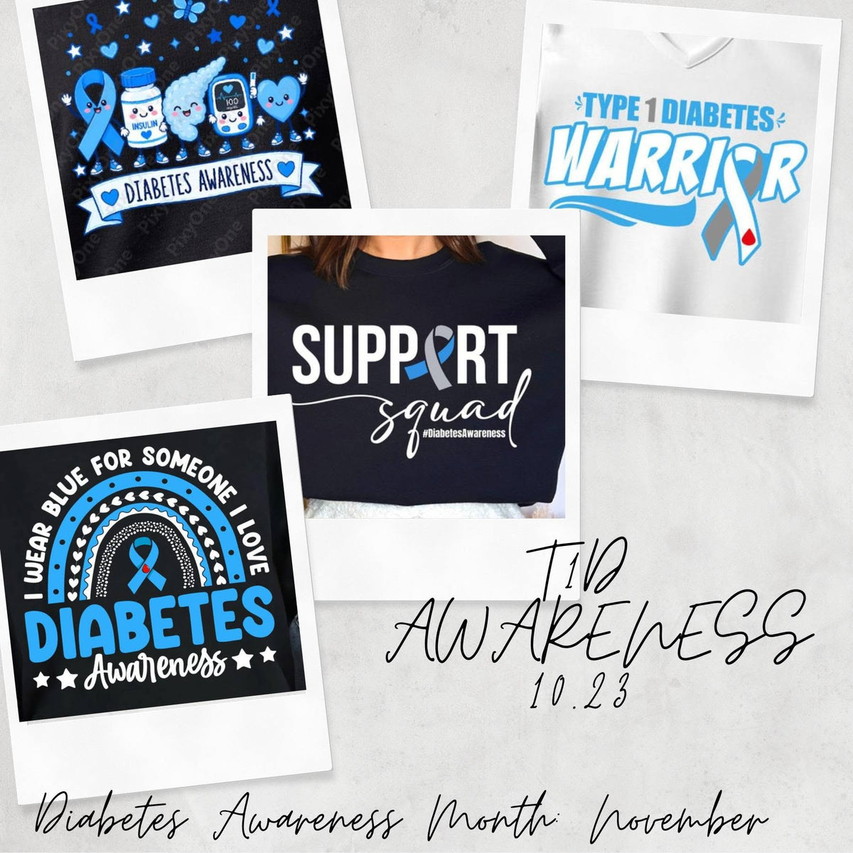 Diabetes Awareness Drop