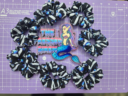 Bubbles & Stripes RTS Scrunchies (Basic)