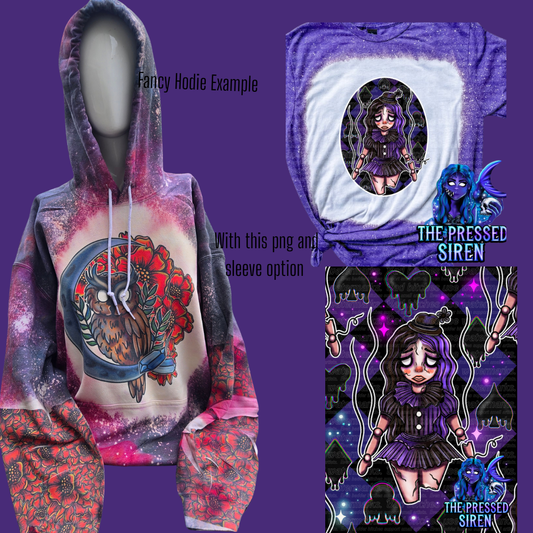 Sad Clown Fancy Hoodie