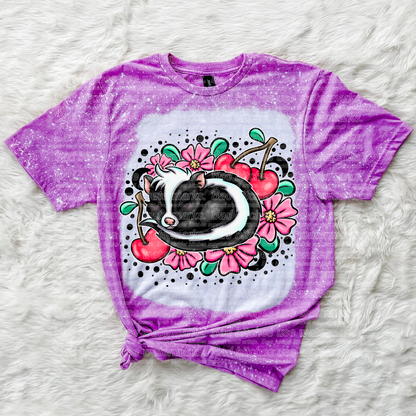Skunk & Flowers (B.T)