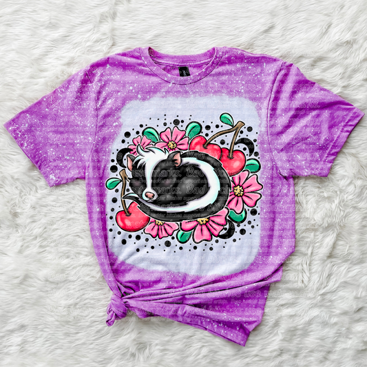 Skunk & Flowers (B.T)