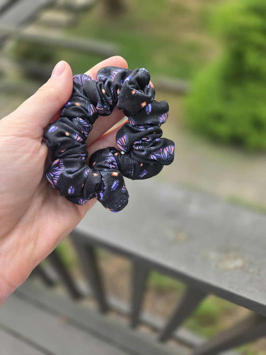 Moth and Crystals Scrunchie (Basic)