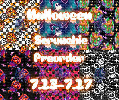 Halloween Scrunchie Preorder- Closes July 17th