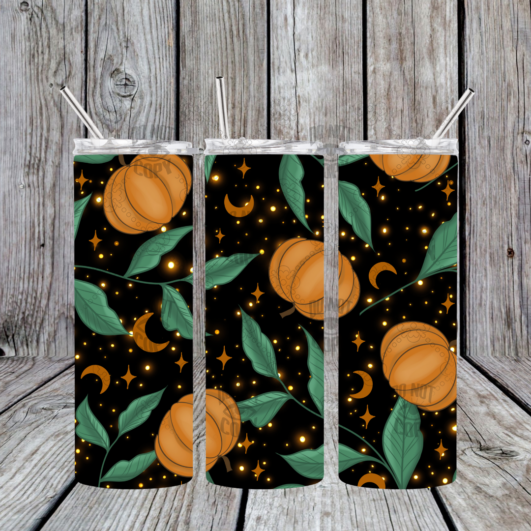 Starry Pumpkins Tumbler