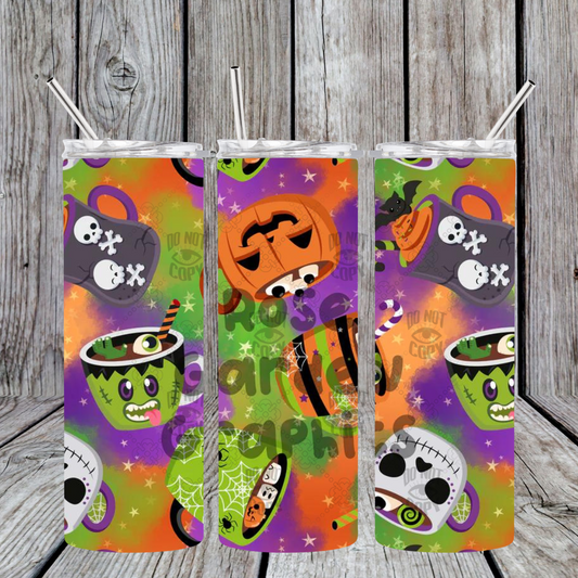 Halloween Cups Tumbler