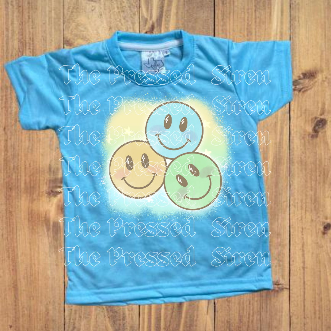 Smiley Faces (Muliple Colors) (S.C)