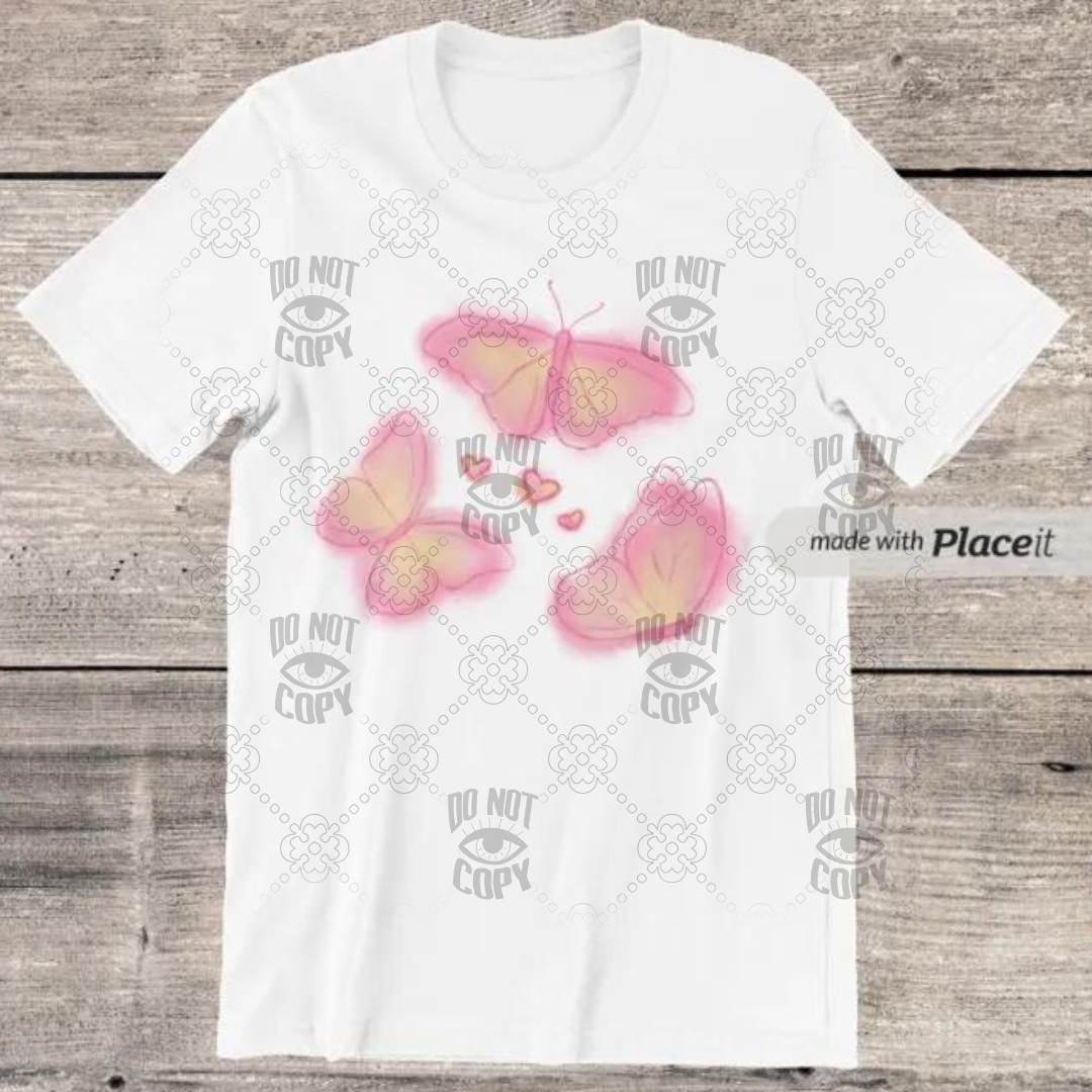 Pink Butterflies (Kids)